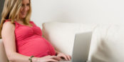 Arbeta med dator när man är gravid?