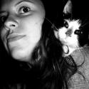 Familj: jag och katten Phoebe